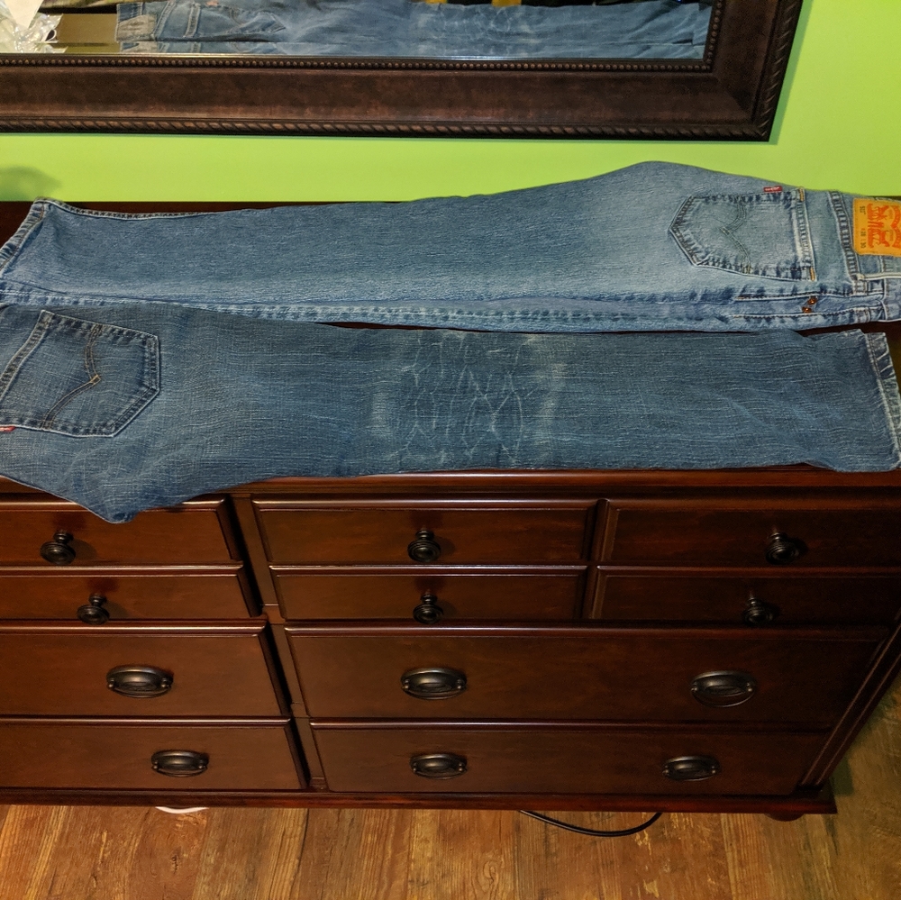2x Levi 511 men's 28x30 jeans